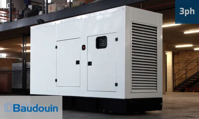 Baudouin Industrial Diesel Generator 100–1,000 kVA