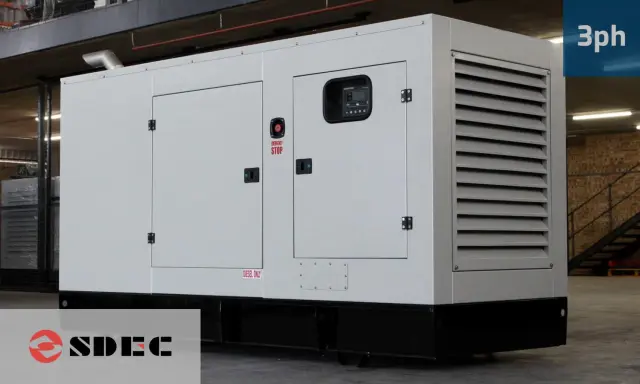 SDEC Silent Diesel Generator 20–62 kVA